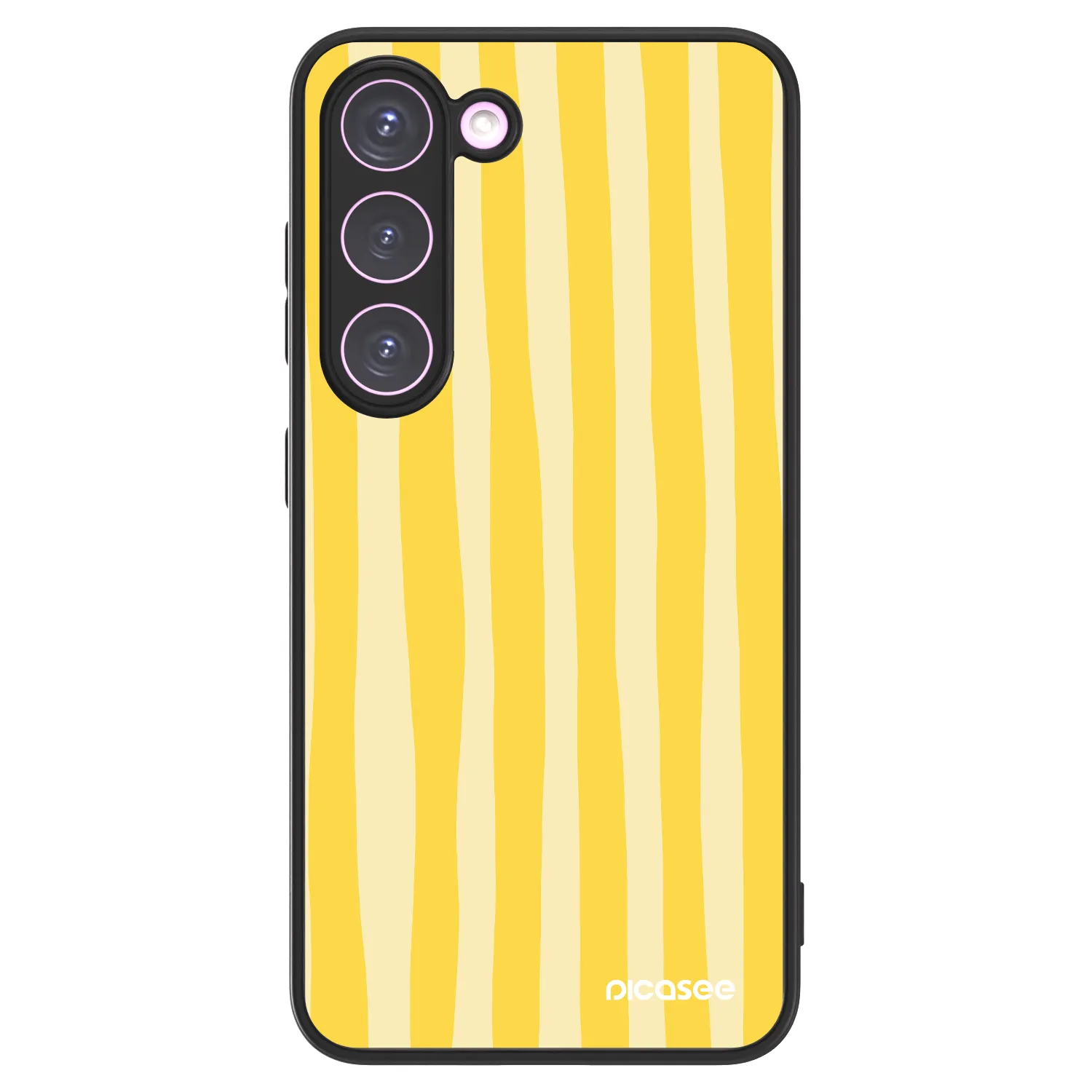 Picasee ULTIMATE CASE für Samsung Galaxy S23 5G - Lines lemon