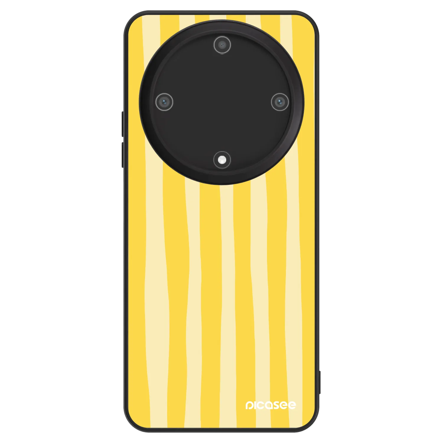 Picasee ULTIMATE CASE für Honor Magic5 Lite 5G - Lines lemon