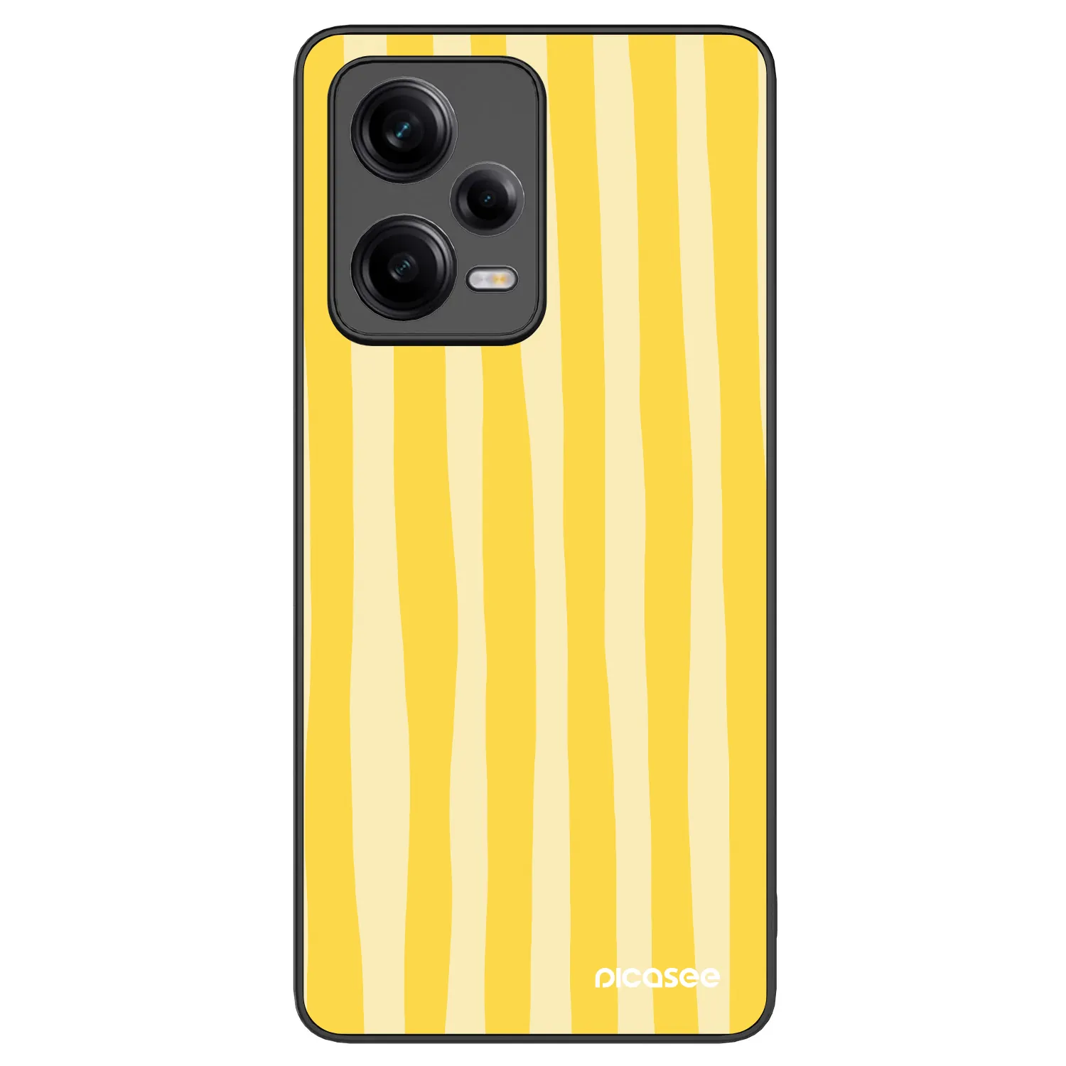 Picasee ULTIMATE CASE für Xiaomi Redmi Note 12 Pro+ 5G - Lines lemon