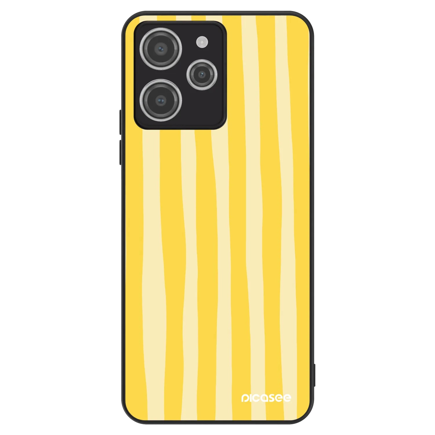 Picasee ULTIMATE CASE für Xiaomi Redmi 12 4G - Lines lemon