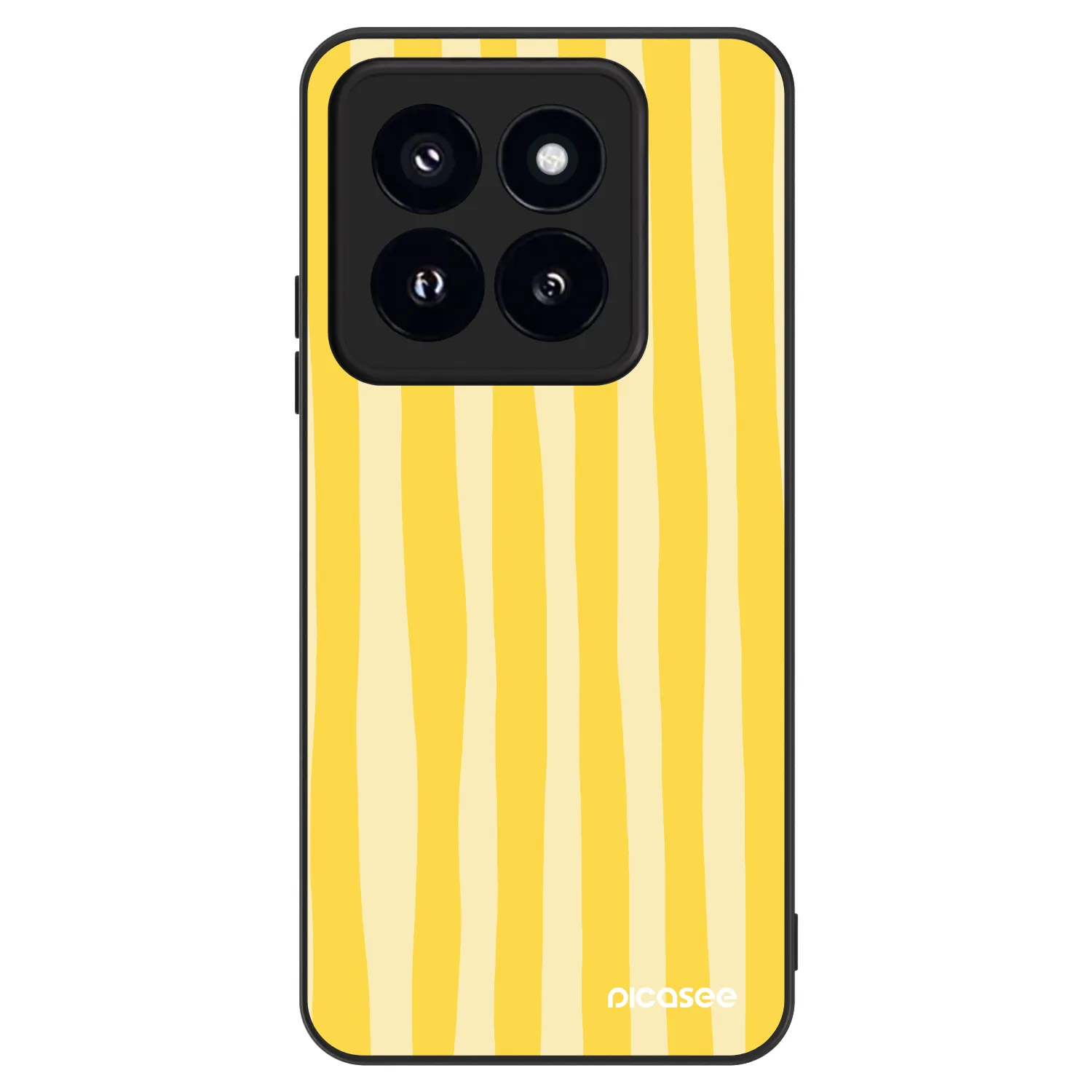 Picasee ULTIMATE CASE für Xiaomi 14 Pro - Lines lemon