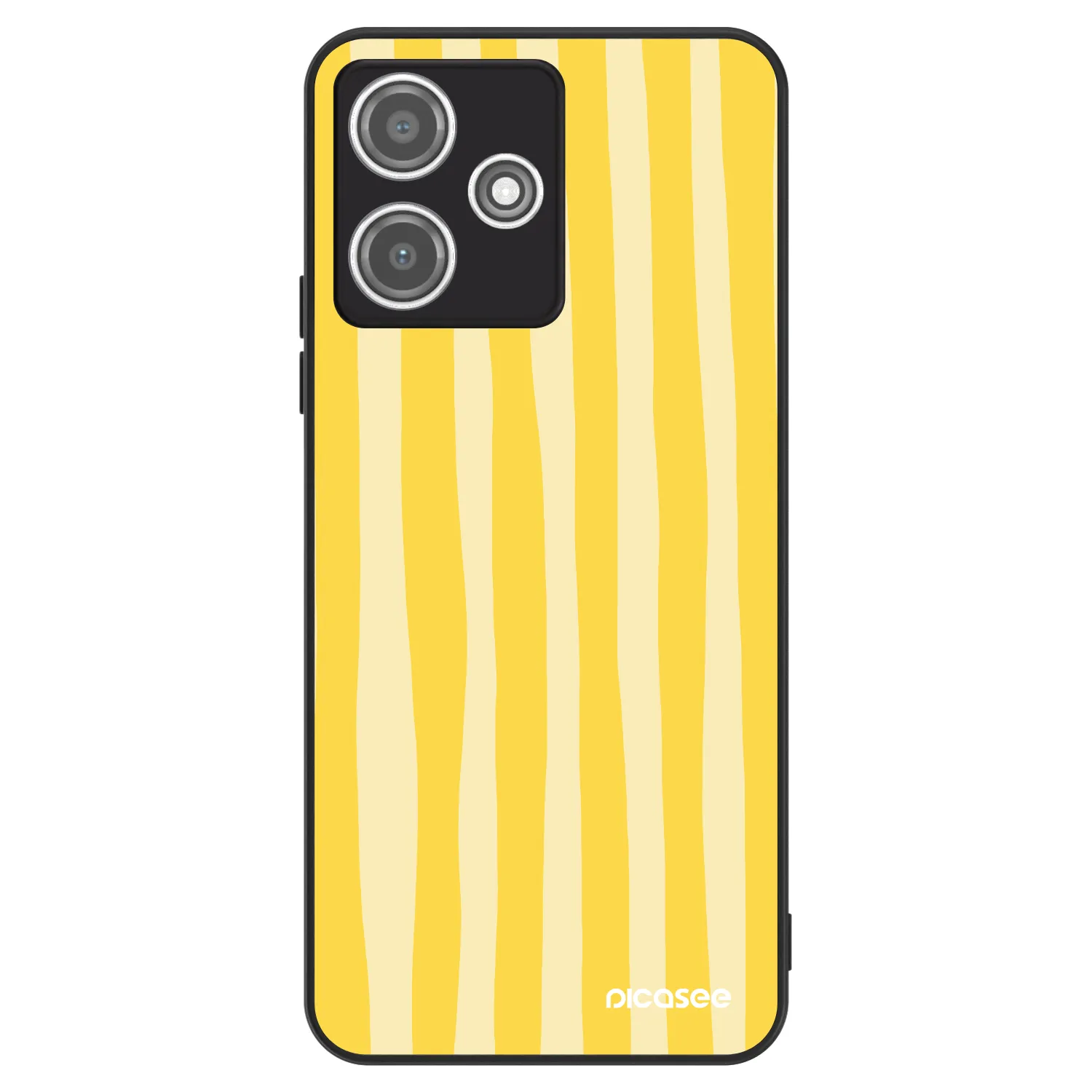Picasee ULTIMATE CASE für Xiaomi Redmi 12 5G - Lines lemon