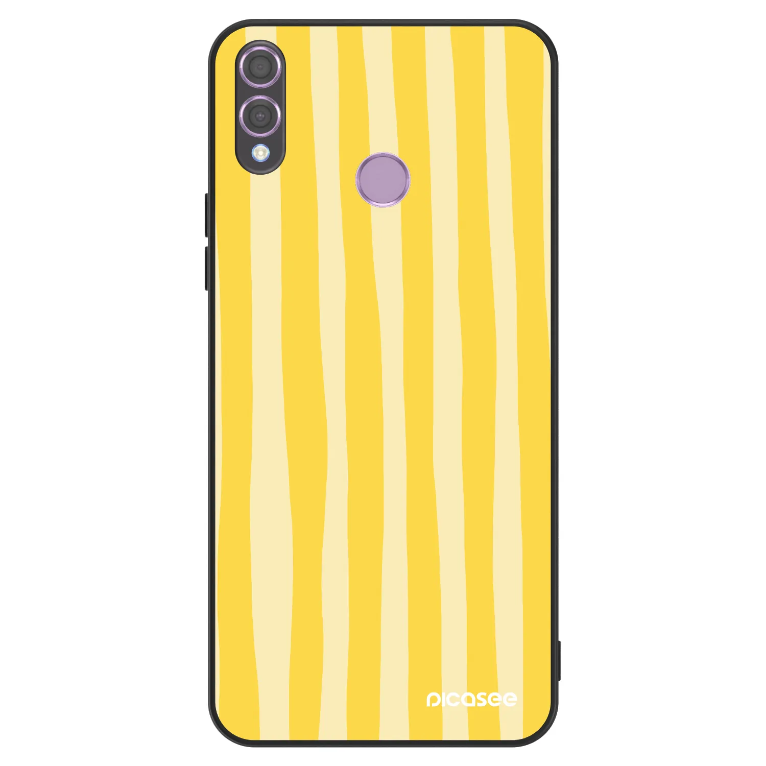 Picasee ULTIMATE CASE für Honor 8X - Lines lemon