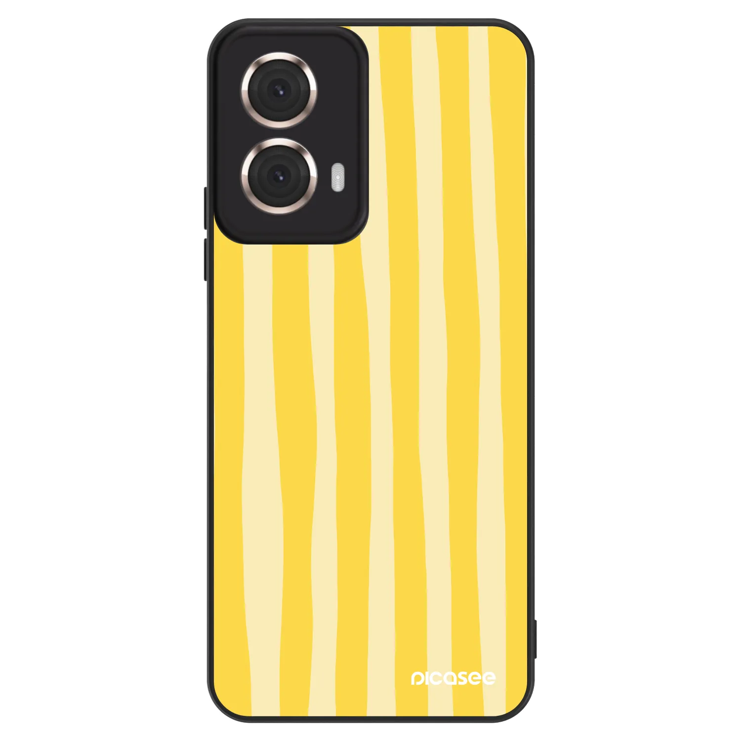 Picasee ULTIMATE CASE für Motorola Moto G85 - Lines lemon