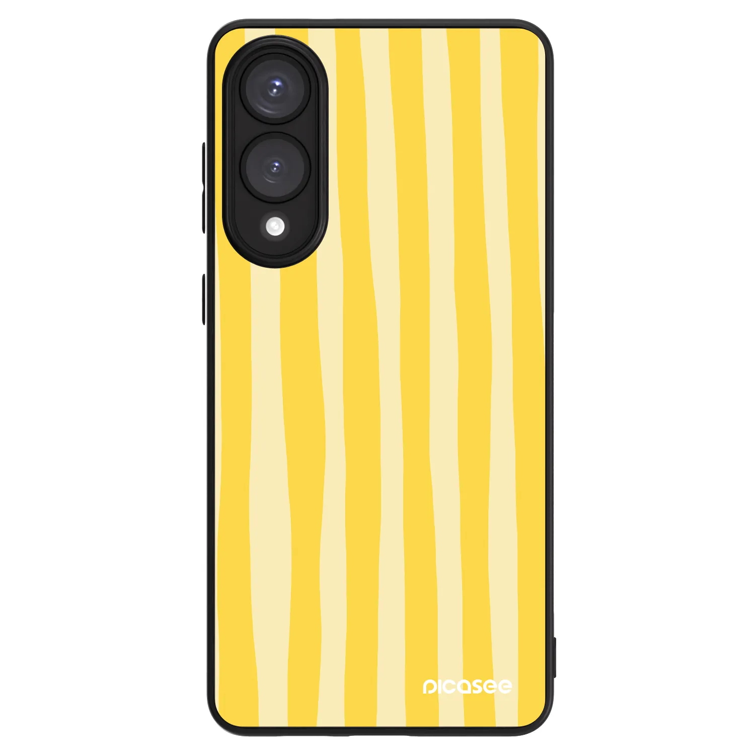 Picasee ULTIMATE CASE für Samsung Galaxy S25 Edge 5G - Lines lemon