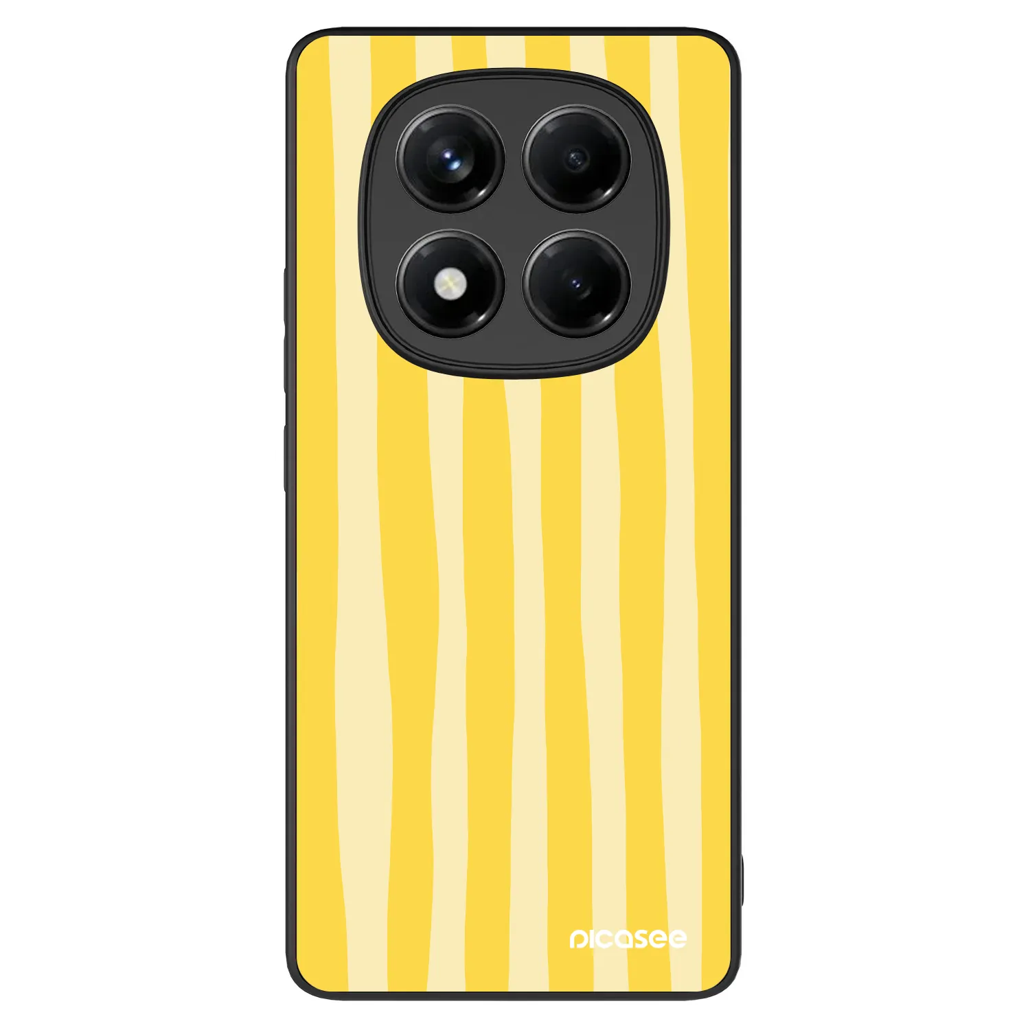Picasee ULTIMATE CASE für Xiaomi Redmi Note 14 Pro 4G - Lines lemon
