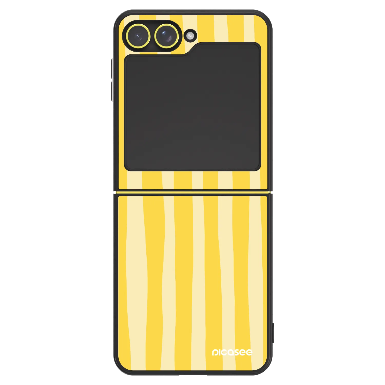 Picasee ULTIMATE CASE für Samsung Galaxy Z Flip6 5G - Lines lemon