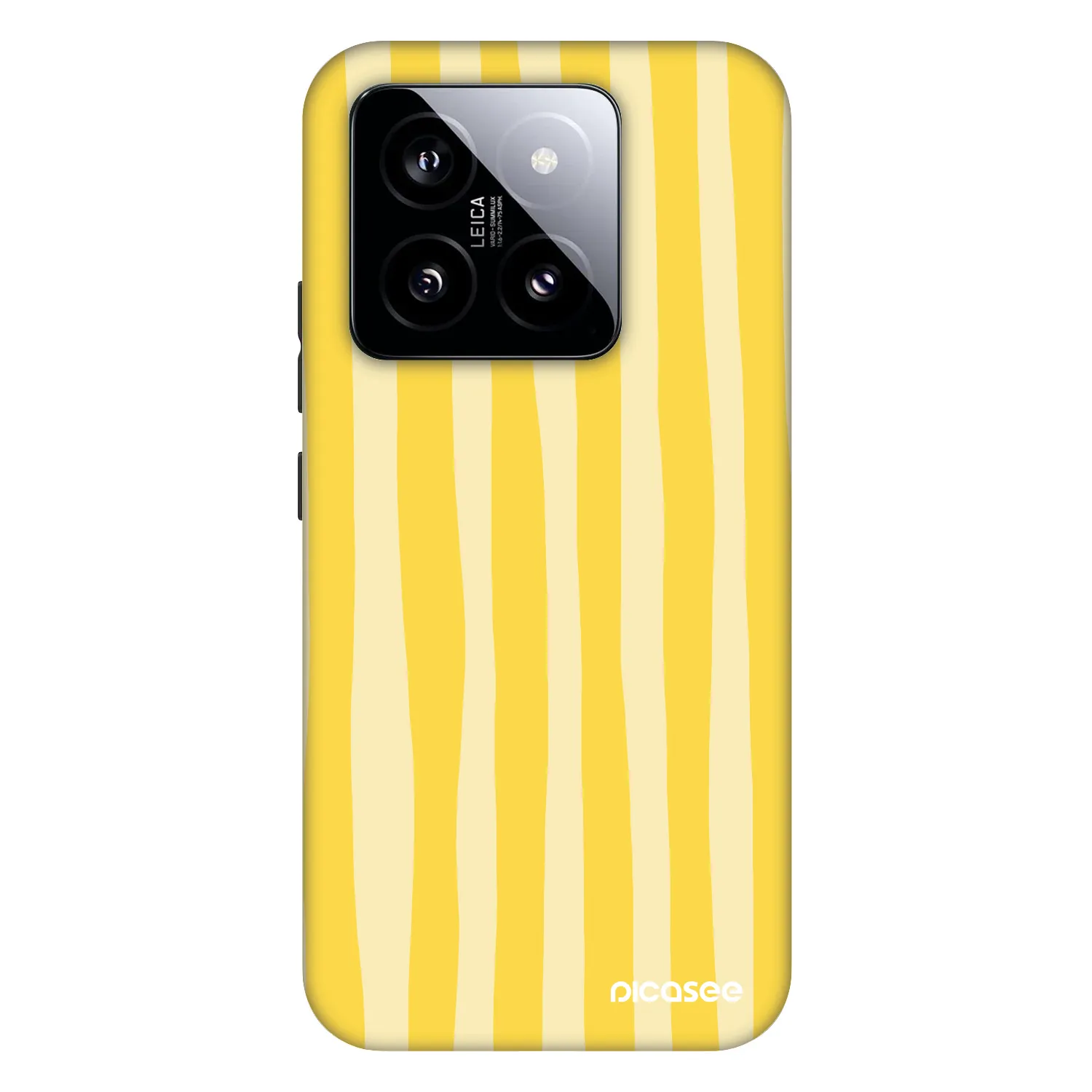 Picasee Fashion Case für Xiaomi 14 - Lines lemon