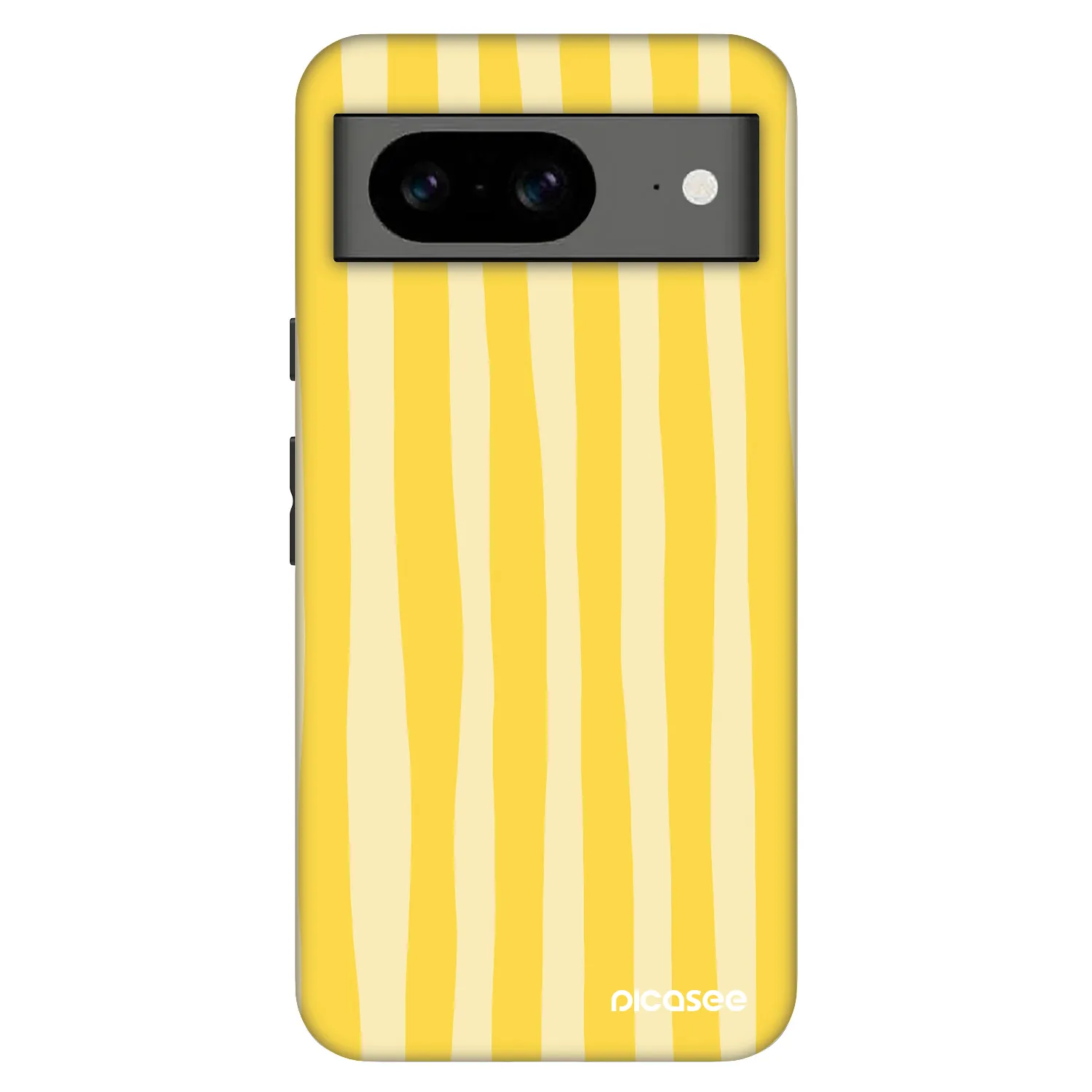 Picasee Fashion Case für Google Pixel 8 Pro - Lines lemon