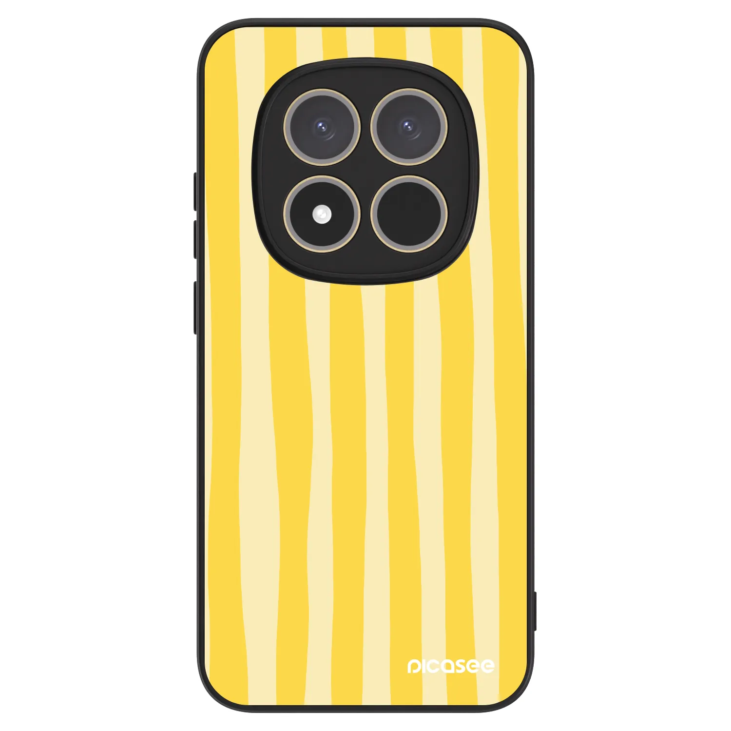 Picasee ULTIMATE CASE für Xiaomi Redmi Note 15 Pro 4G - Lines lemon