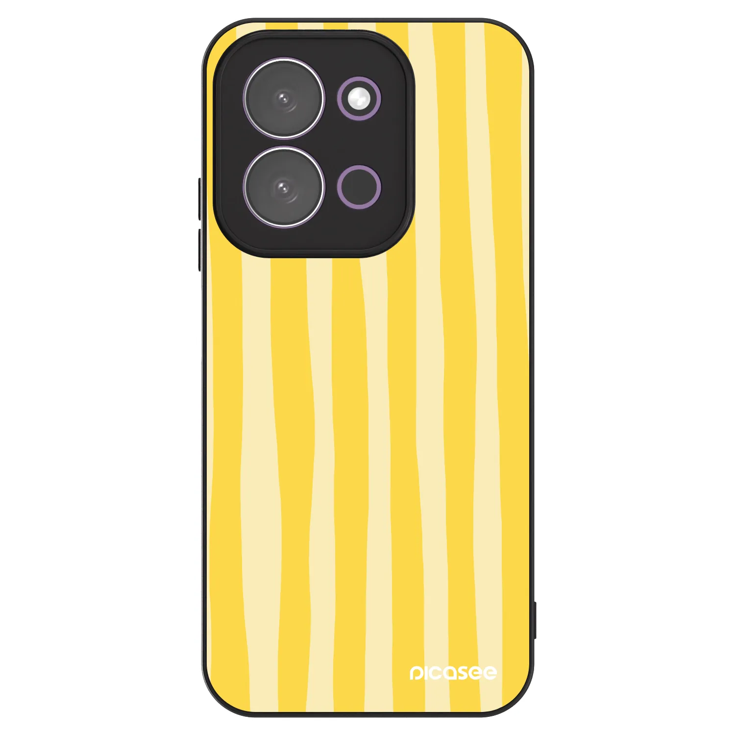 Picasee ULTIMATE CASE für Xiaomi Redmi 15C 5G - Lines lemon