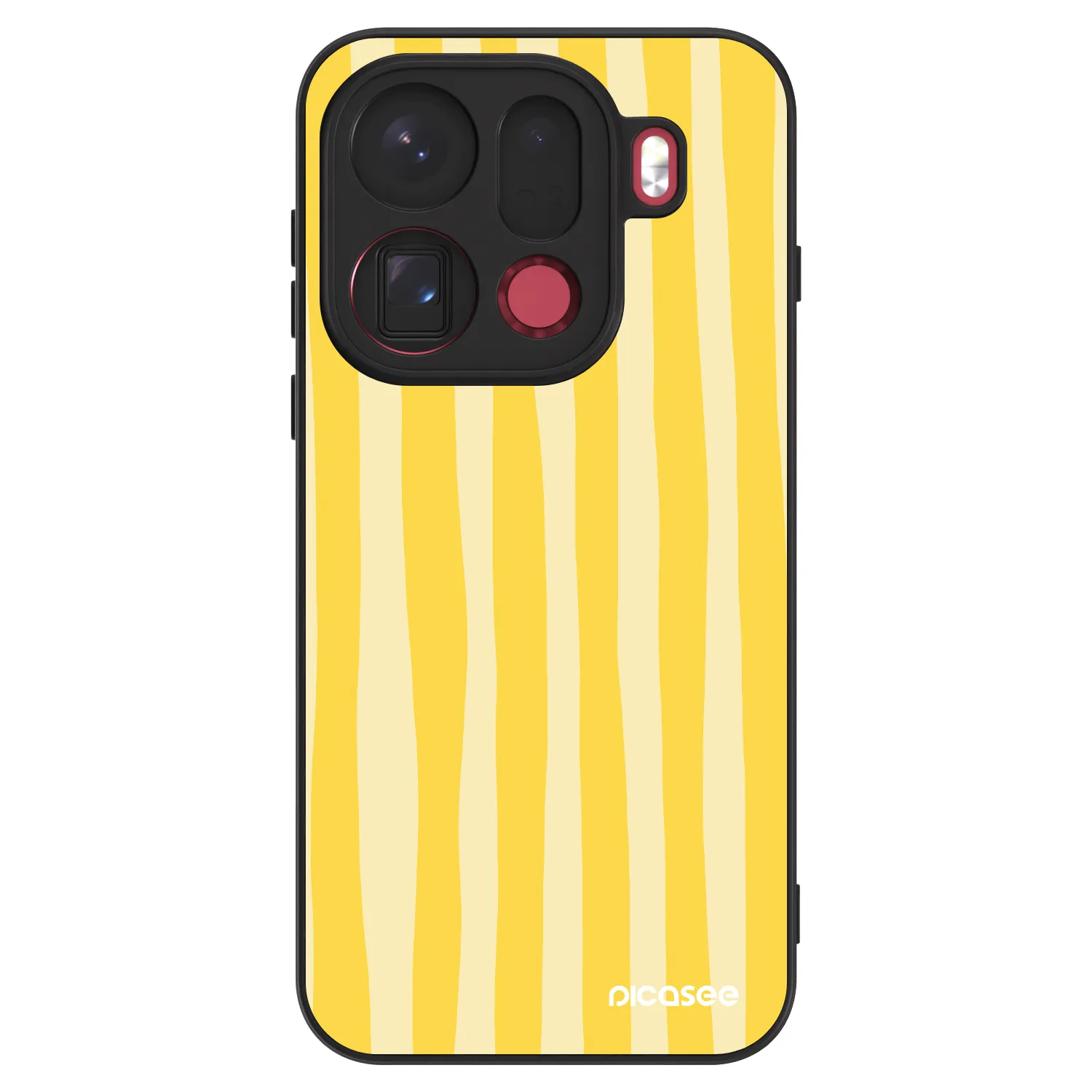 Picasee ULTIMATE CASE für OPPO Find X9 Pro - Lines lemon