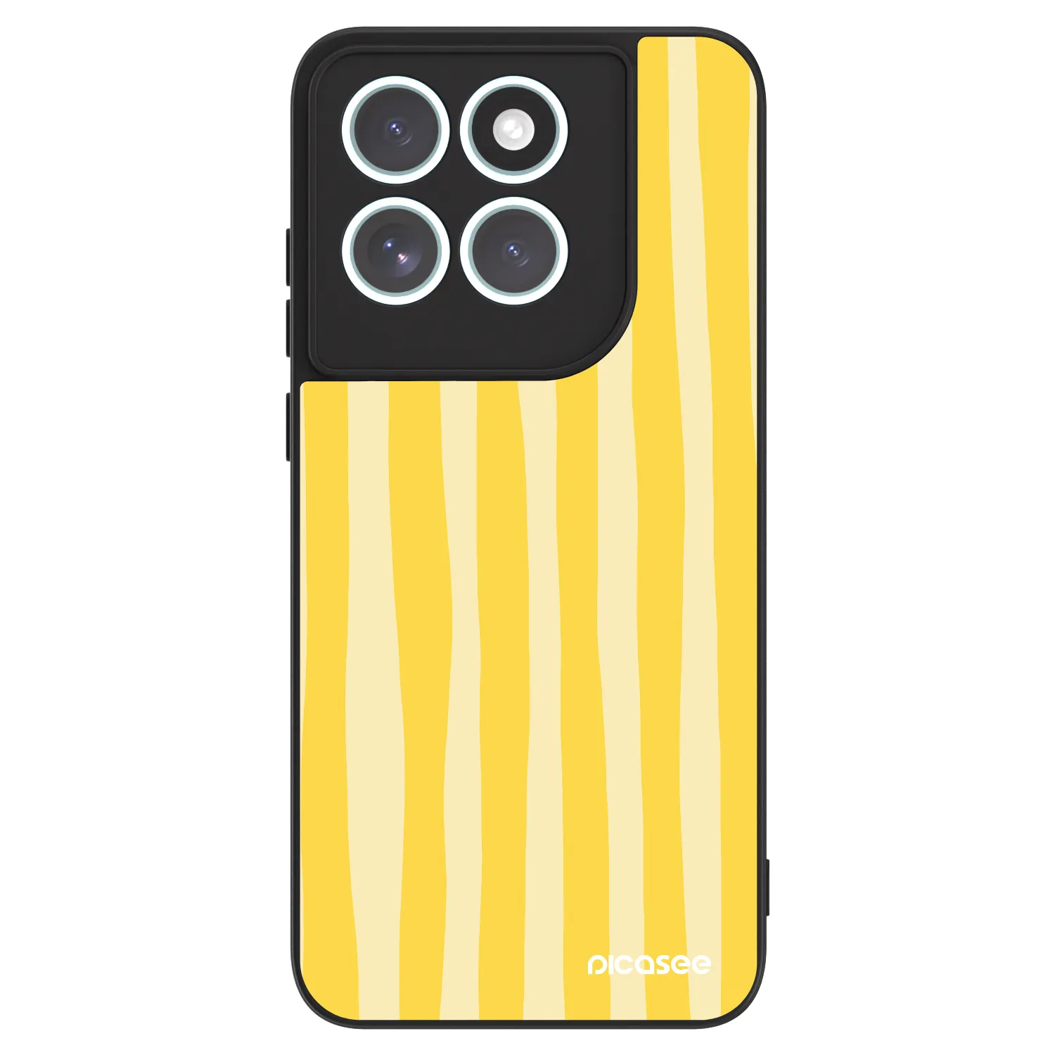 Picasee ULTIMATE CASE für Motorola Edge 70 Fusion - Lines lemon
