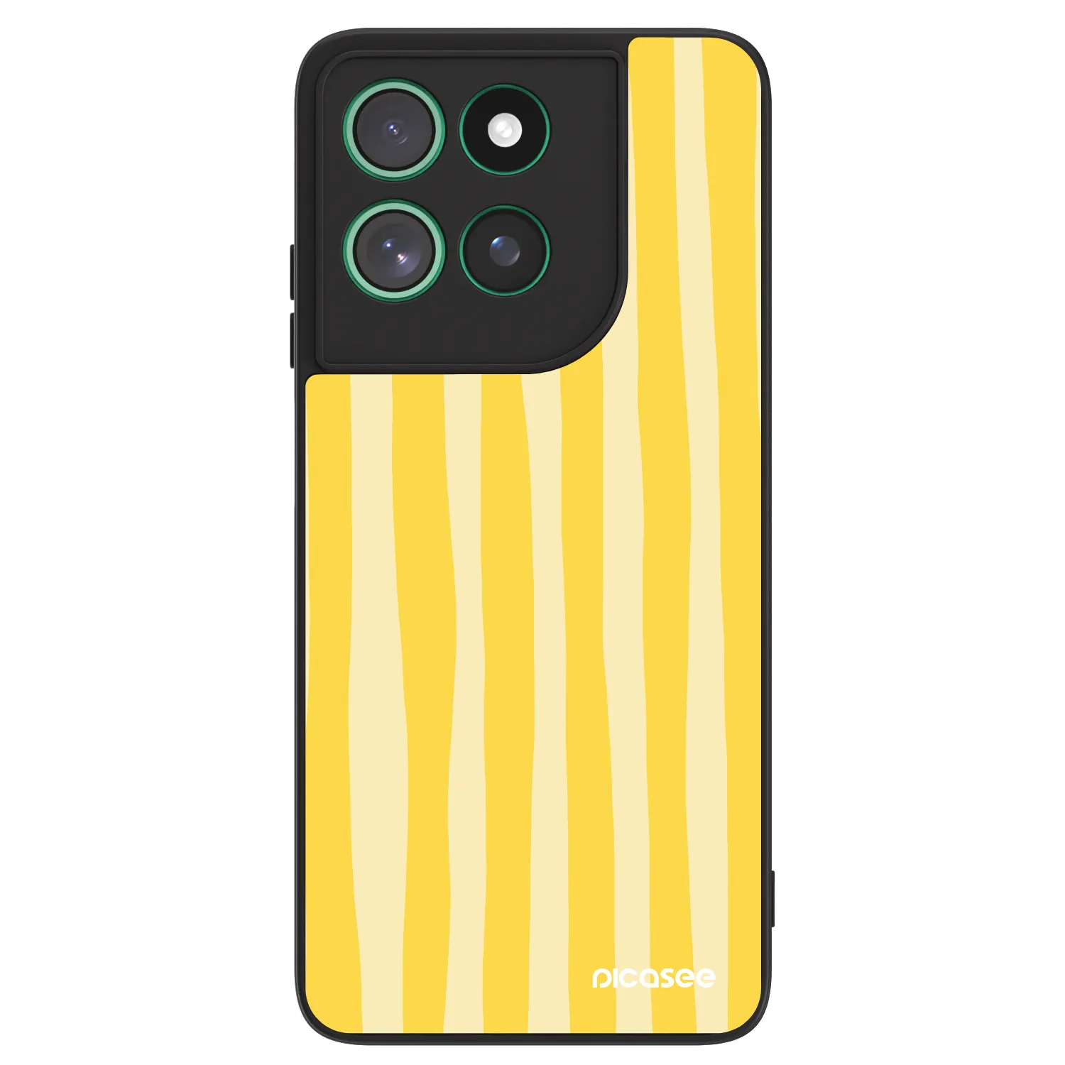 Picasee ULTIMATE CASE für Motorola Moto G57 Power - Lines lemon