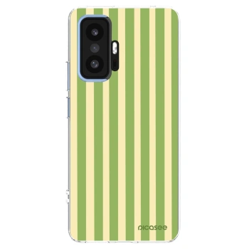 Picasee Xiaomi 11T Hülle - Transparentes Silikon - Lines Matcha