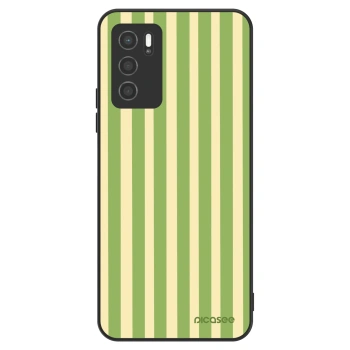 Hülle für OPPO A16 - Lines Matcha