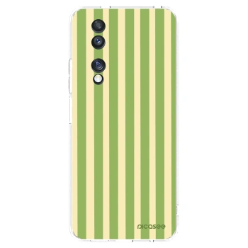 Picasee Honor 70 Hülle - Transparentes Silikon - Lines Matcha