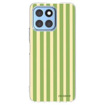 Picasee Honor X8 5G Hülle - Transparentes Silikon - Lines Matcha