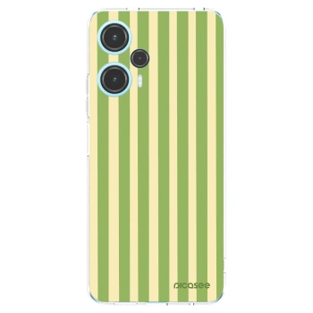 Picasee Xiaomi Poco F5 Hülle - Transparentes Silikon - Lines Matcha