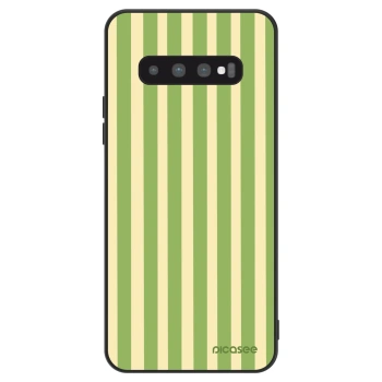 Hülle für Samsung Galaxy S10 Plus G975 - Lines Matcha