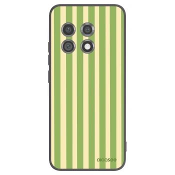 Picasee OnePlus 11 5G Hülle - Schwarzes Silikon - Lines Matcha