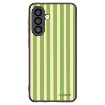 Picasee Samsung Galaxy A26 5G A266B Hülle - Schwarzes Silikon - Lines Matcha