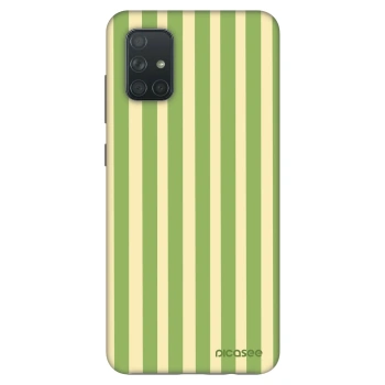 Hülle für Samsung Galaxy A71 A715F - Lines Matcha