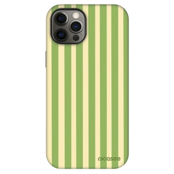 Hülle für Apple iPhone 12 Pro - Lines Matcha