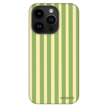 Hülle für Apple iPhone 14 Pro - Lines Matcha
