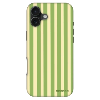 Hülle für Apple iPhone 16 Plus - Lines Matcha