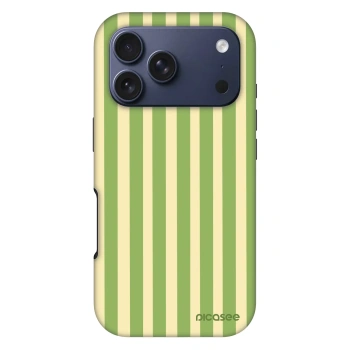 Hülle für Apple iPhone 17 Pro - Lines Matcha