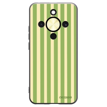 Picasee Honor Magic8 Lite 5G Hülle - Schwarzes Silikon - Lines Matcha