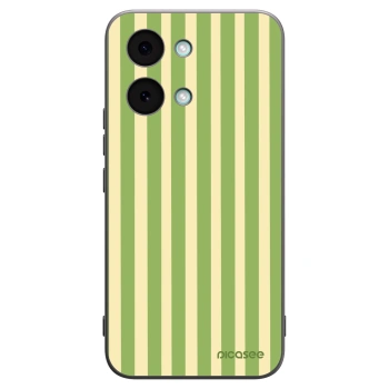 Picasee Xiaomi Poco X8 Pro Max Hülle - Schwarzes Silikon - Lines Matcha