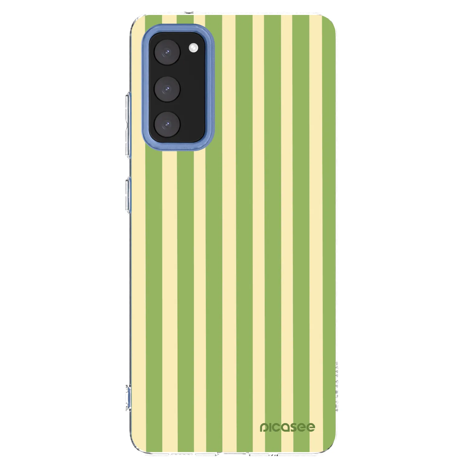 Picasee Samsung Galaxy S20 FE Hülle - Transparentes Silikon - Lines Matcha