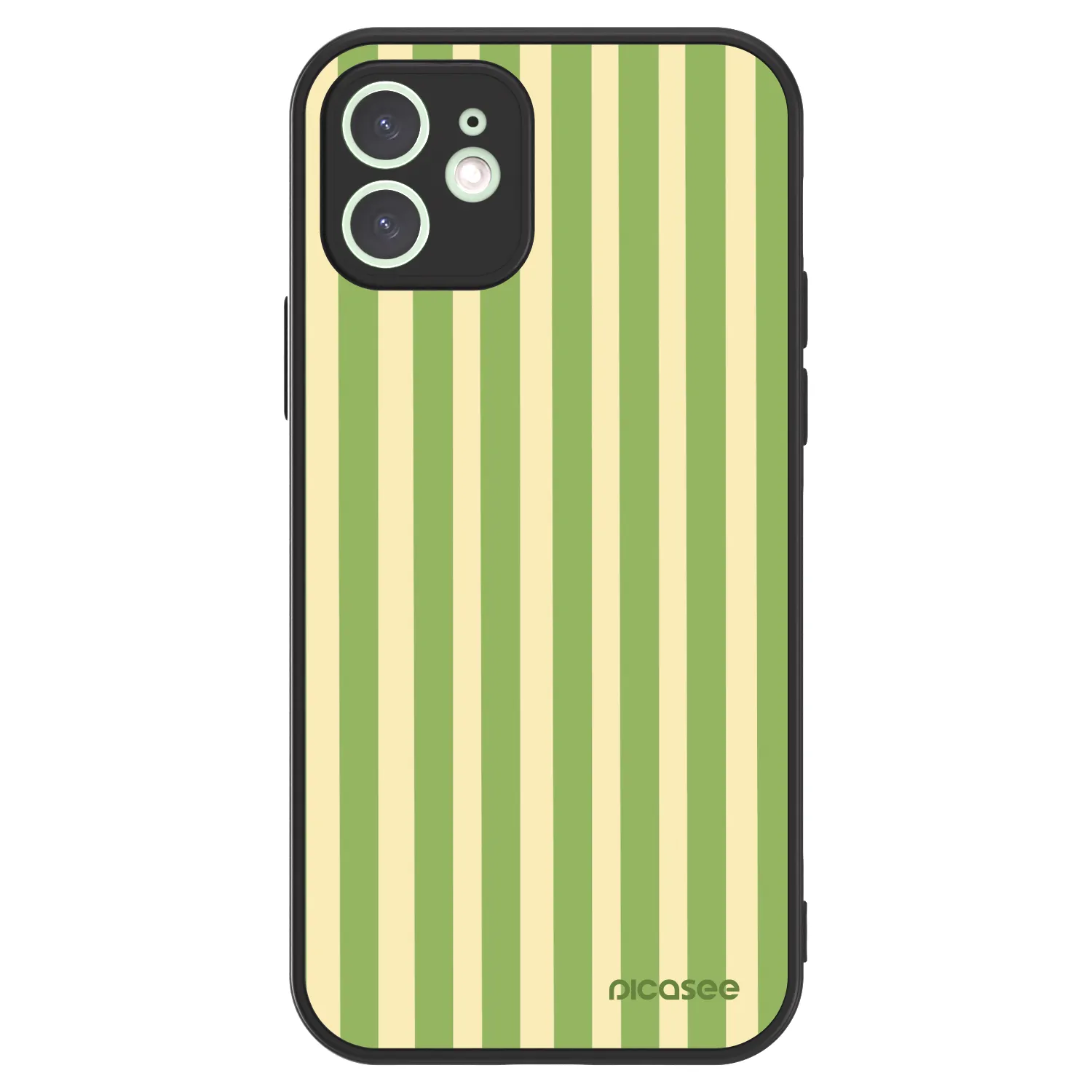 Picasee ULTIMATE CASE für Apple iPhone 12 - Lines Matcha