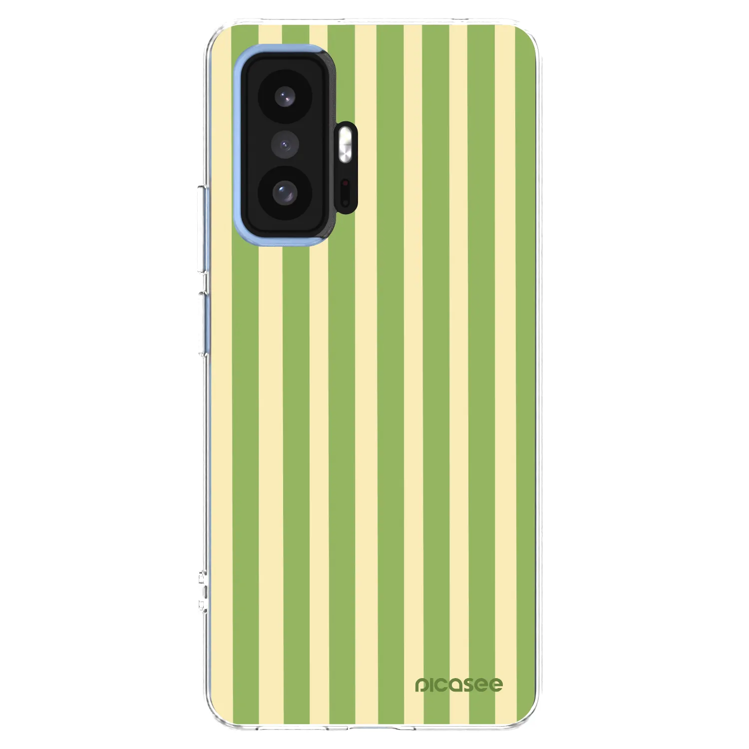Picasee Xiaomi 11T Hülle - Transparentes Silikon - Lines Matcha