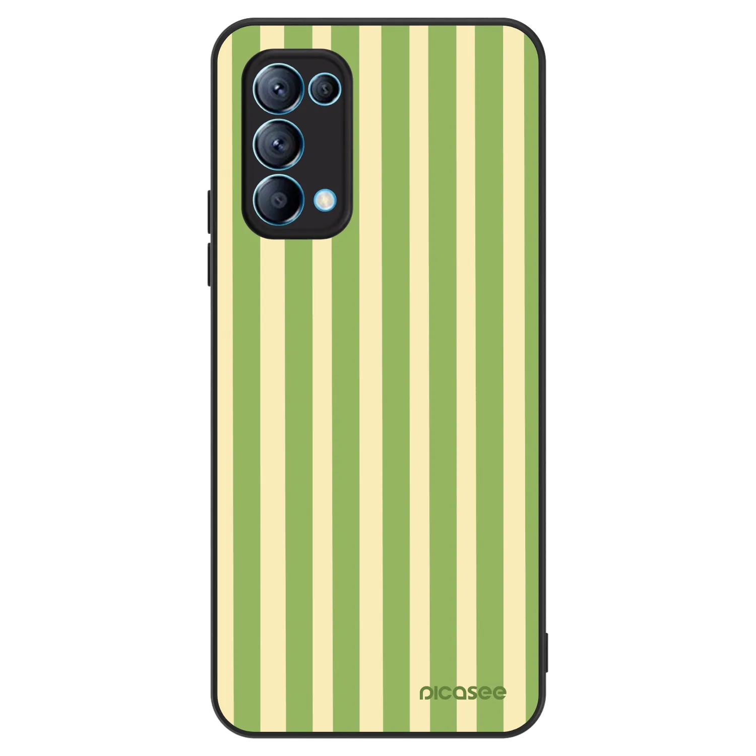 Picasee ULTIMATE CASE für OPPO A16s - Lines Matcha