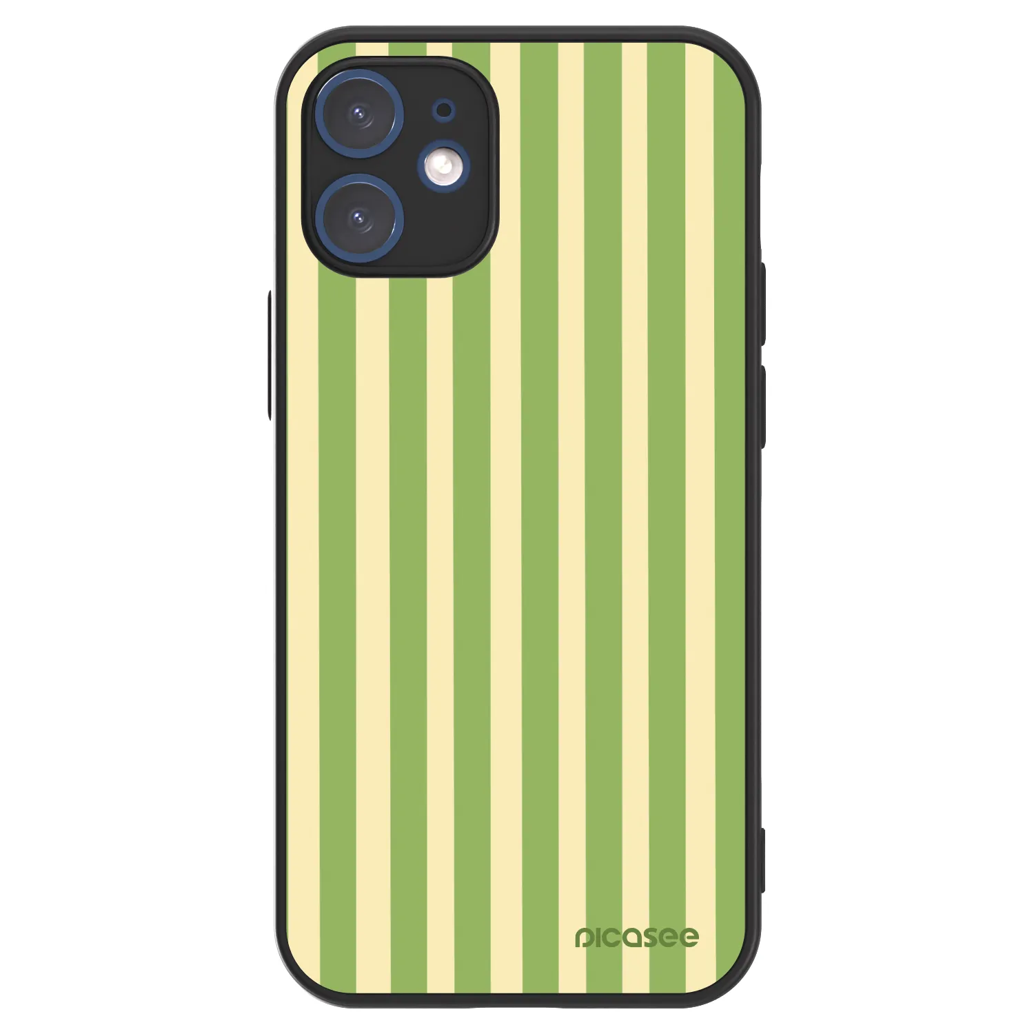 Picasee ULTIMATE CASE MagSafe für Apple iPhone 12 mini - Lines Matcha