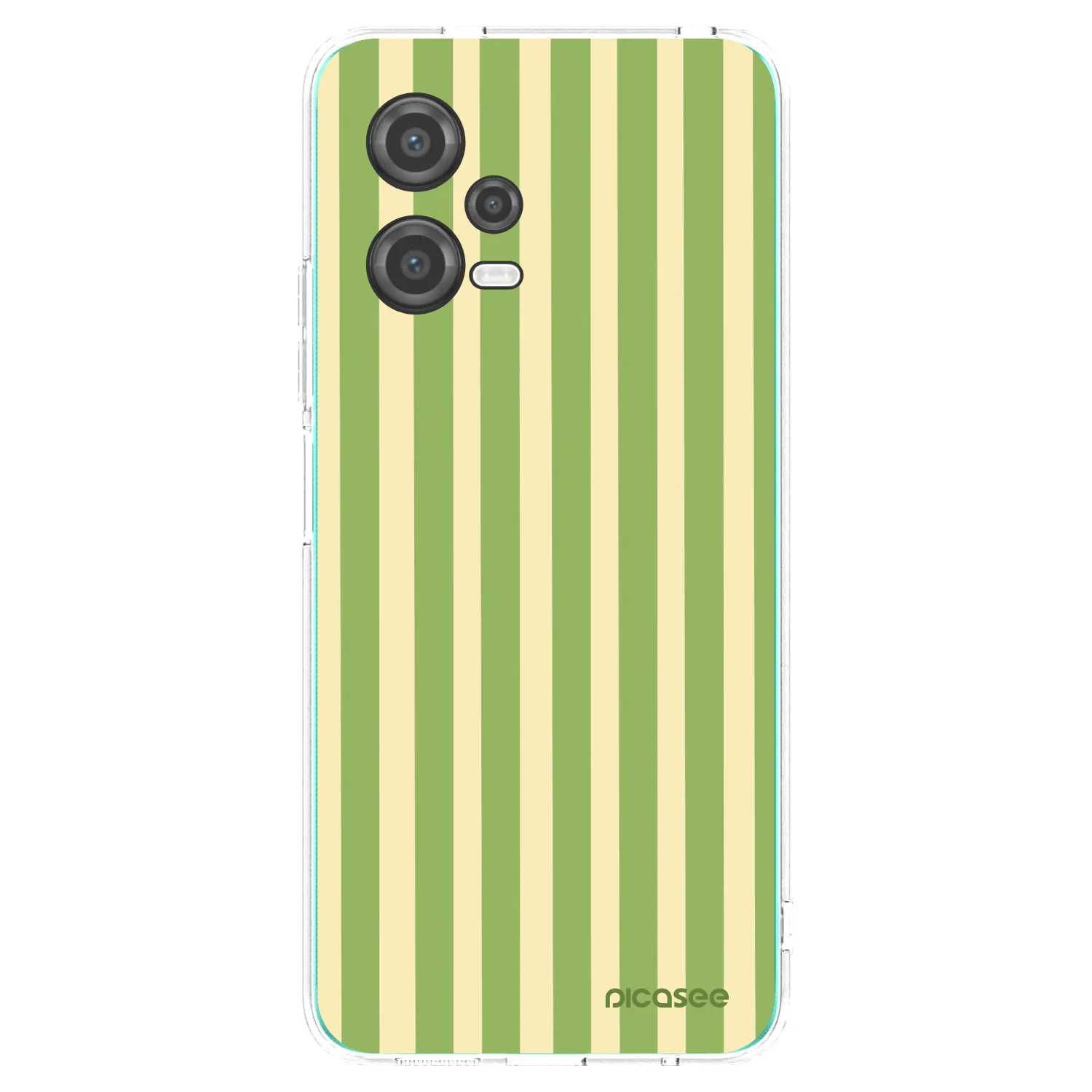 Picasee Xiaomi Poco X5 Hülle - Transparentes Silikon - Lines Matcha