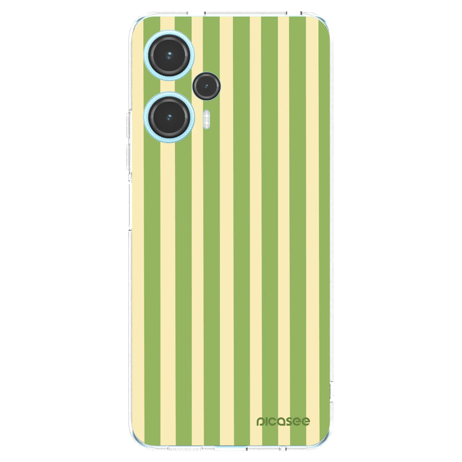 Picasee Xiaomi Poco F5 Hülle - Transparentes Silikon - Lines Matcha