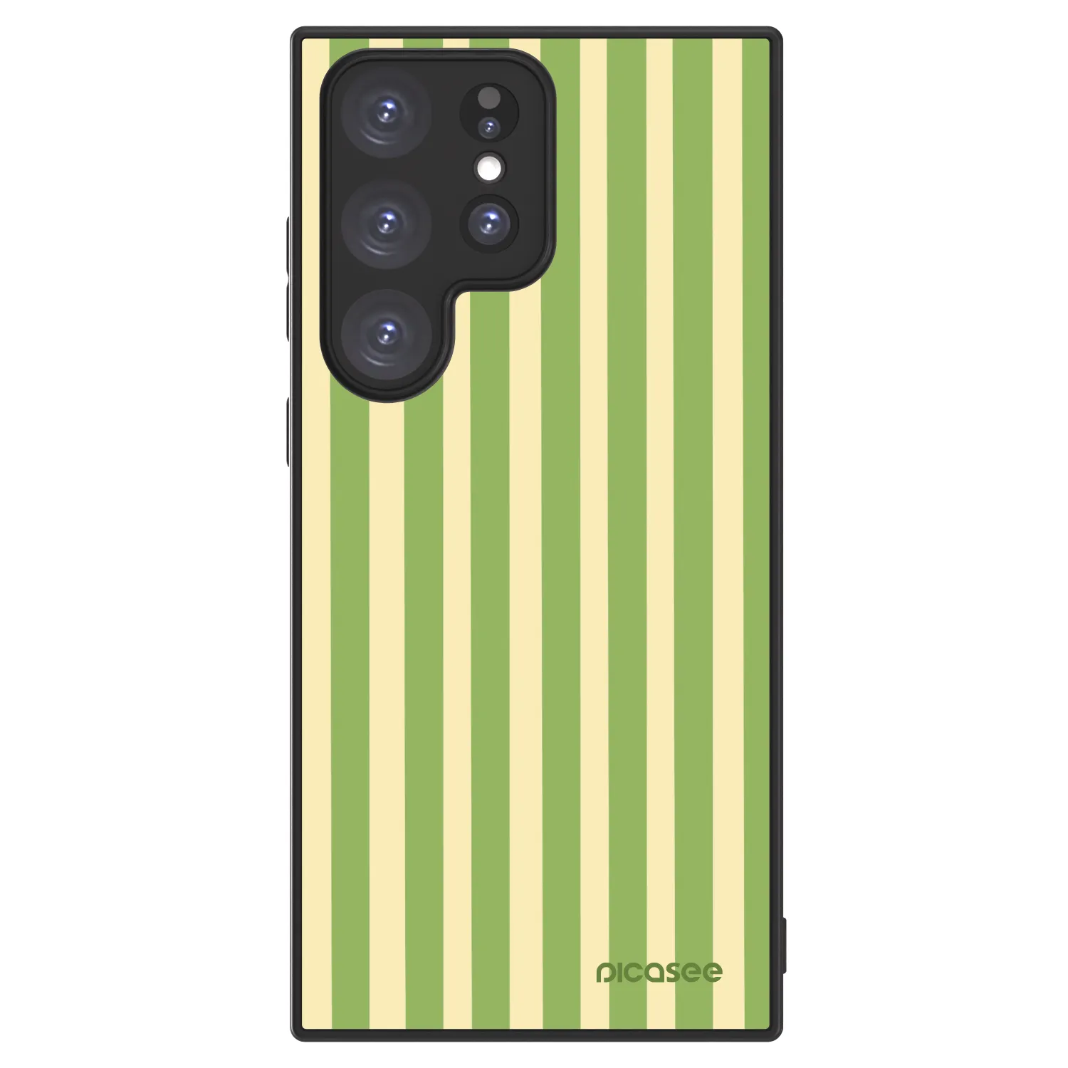 Picasee ULTIMATE CASE PowerShare für Samsung Galaxy S23 Ultra 5G - Lines Matcha