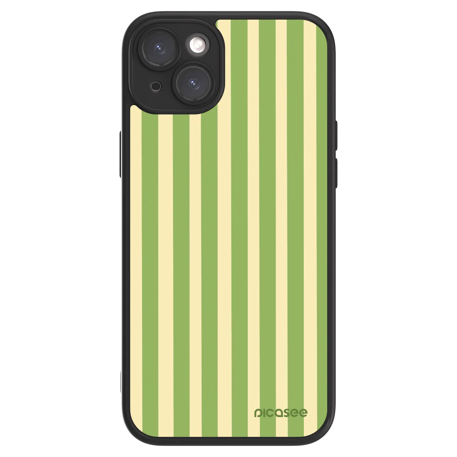 Picasee ULTIMATE CASE für Apple iPhone 15 Plus - Lines Matcha