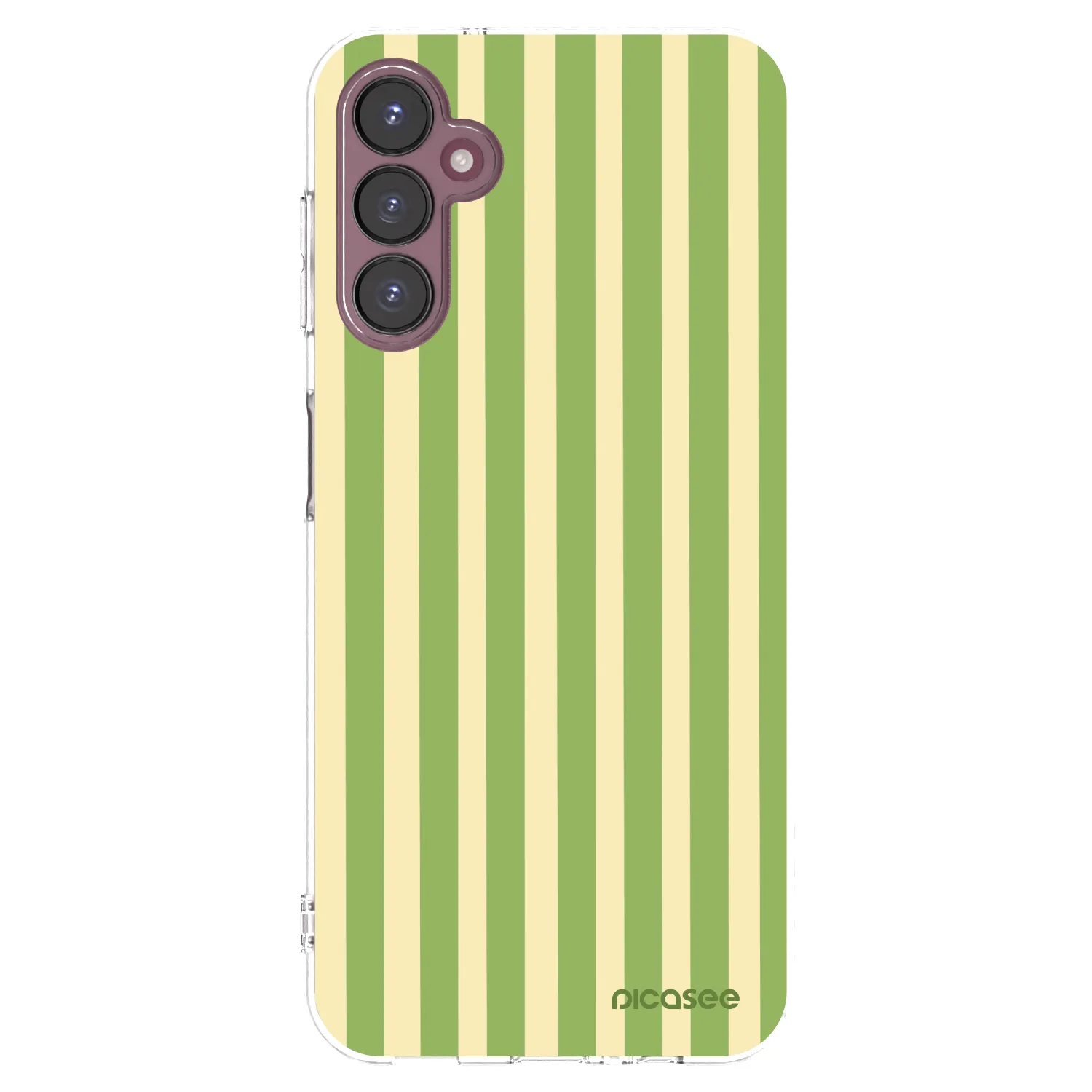 Picasee Samsung Galaxy A05s A057G Hülle - Transparentes Silikon - Lines Matcha