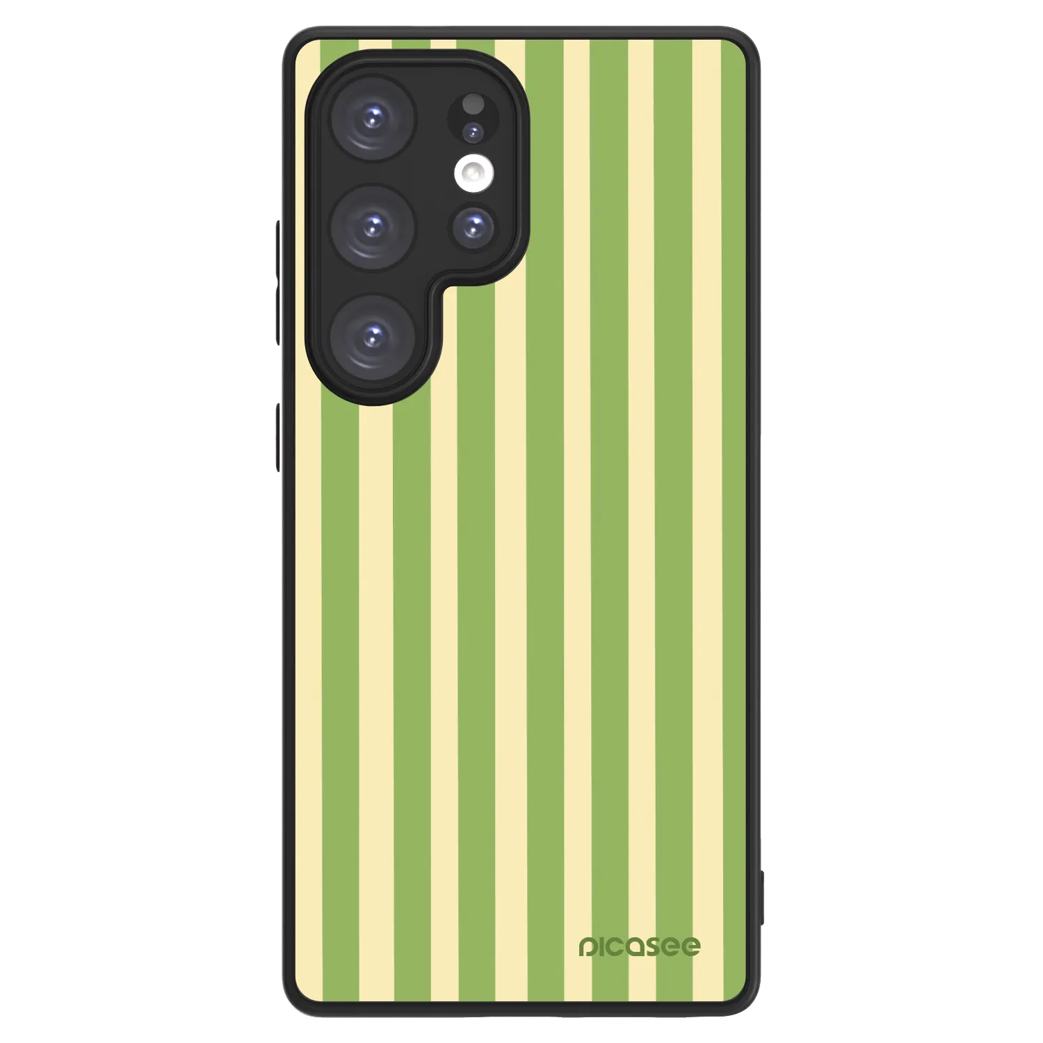 Picasee ULTIMATE CASE PowerShare für Samsung Galaxy S25 Ultra 5G - Lines Matcha