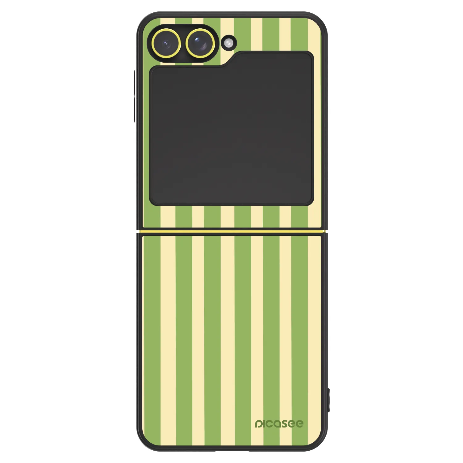 Picasee ULTIMATE CASE für Samsung Galaxy Z Flip5 5G - Lines Matcha
