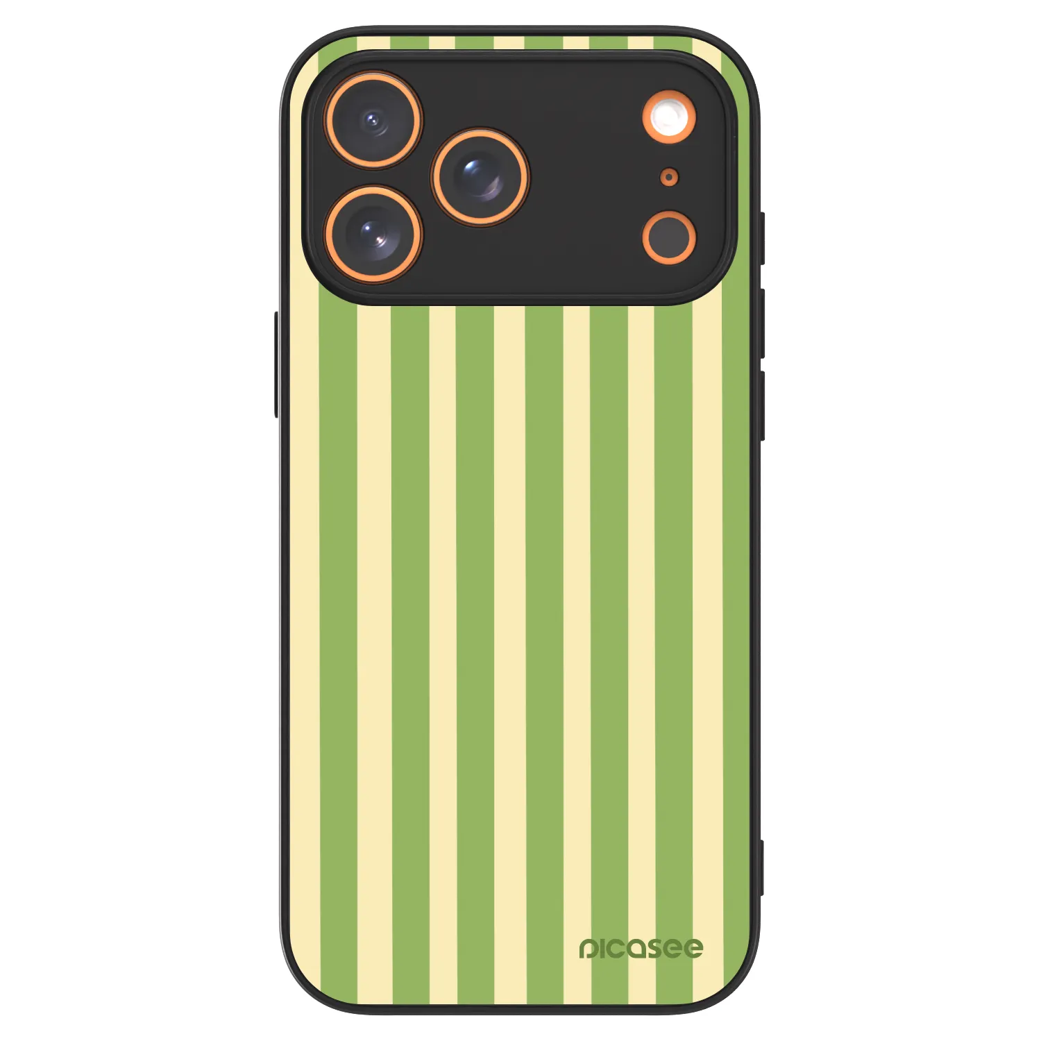 Picasee ULTIMATE CASE MagSafe für Apple iPhone 17 Pro Max - Lines Matcha