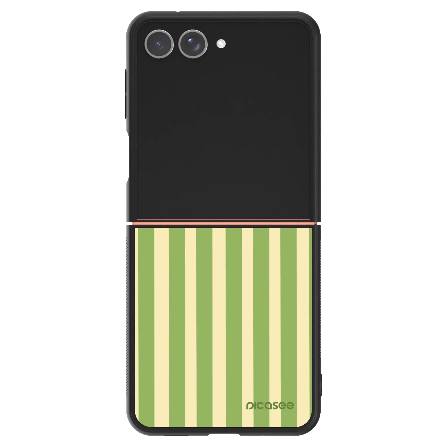Picasee ULTIMATE CASE für Samsung Galaxy Z Flip7 5G - Lines Matcha