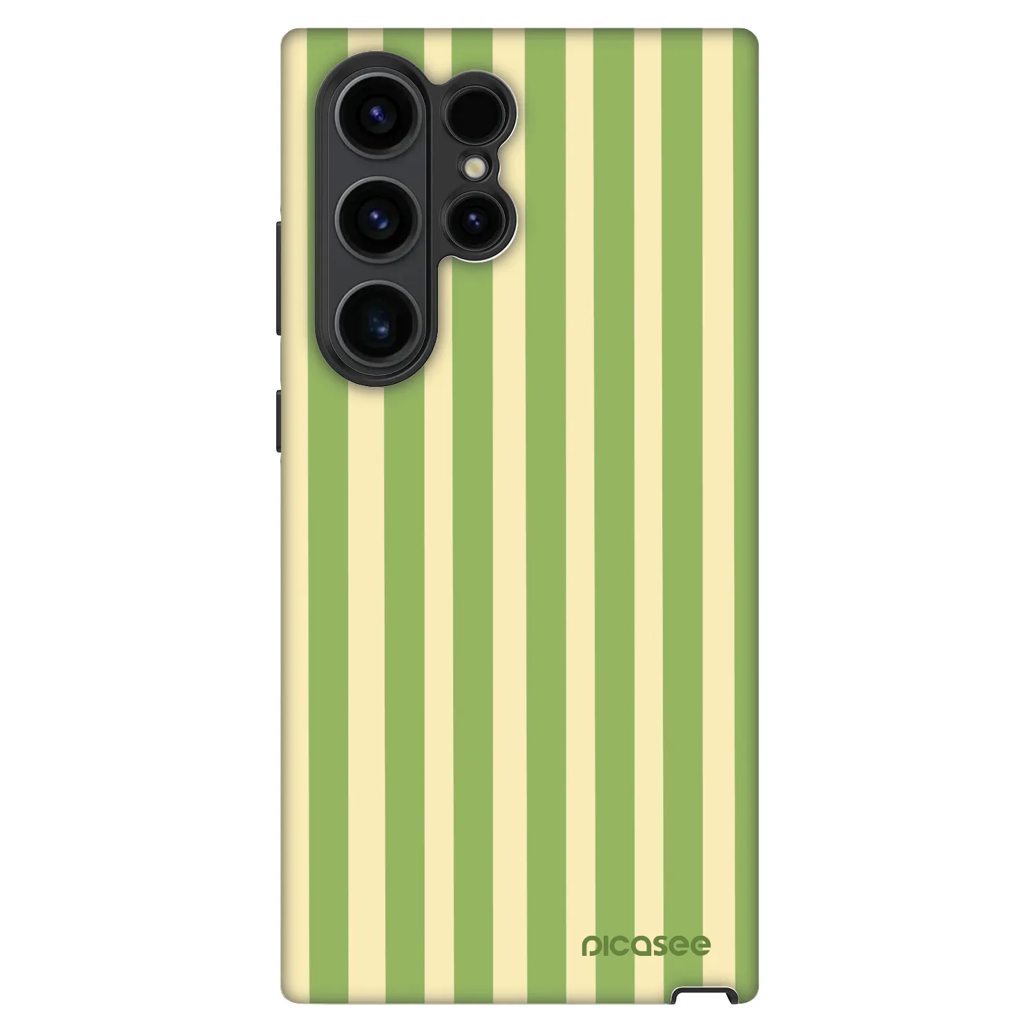 Picasee Fashion Case für Samsung Galaxy S23 Ultra 5G - Lines Matcha
