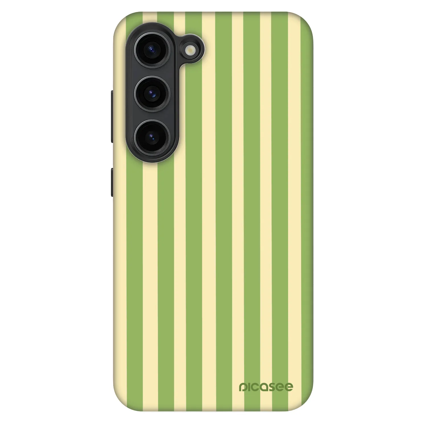 Picasee Fashion Case für Samsung Galaxy S23 5G - Lines Matcha