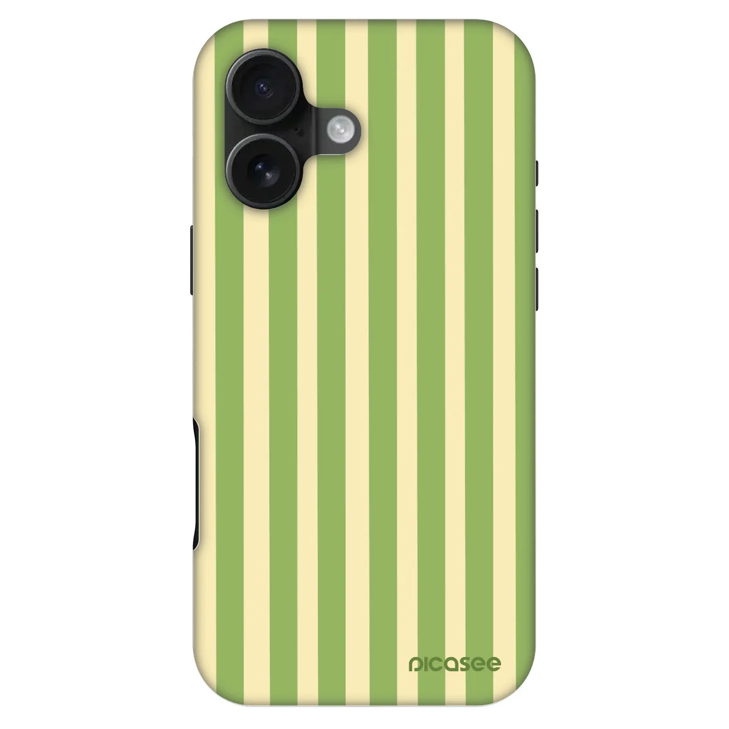 Picasee Fashion Case MagSafe für Apple iPhone 16 - Lines Matcha